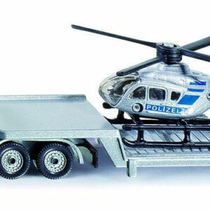Camion con rimorchio ed elicottero *