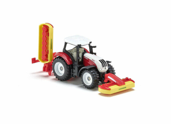 Trattore Steyr con falciatrice *