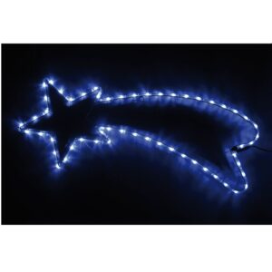 Stella Cometa 54 Led Luce Bianca freddo uso esterno