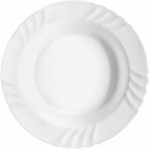 Piatto Fondo Ebro 23,5 Bianco 6 pz