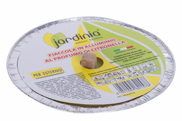 Padella in alluminio con Citronella diametro 14 cm - 115 grammi *