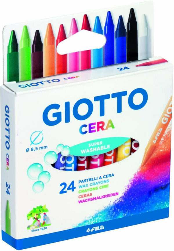 PASTELLI A CERA DA 24 GIOTTO *