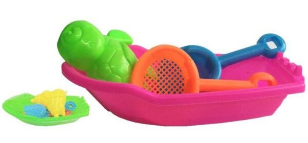 Set Mare Barchetta 18 cm con accessori *