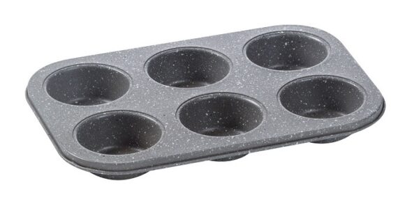 Stampo Muffin Marmorizzato 6 cavità 27x17,5 cm altezza 3 cm *