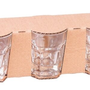 Set 3 Bicchieri in Vetro 5 cl *