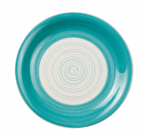 Piatto Frutta in Ceramica diametro 19, 5 cm linea Sabha - colori assortiti *