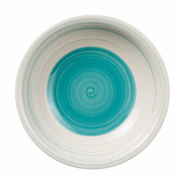 Piatto Fondo in Ceramica diametro 21, 5 cm linea Sabha - colori assortiti *