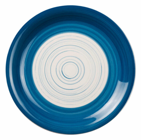 Piatto Piano in Ceramica diametro 27 cm linea Sabha - colori assortiti *
