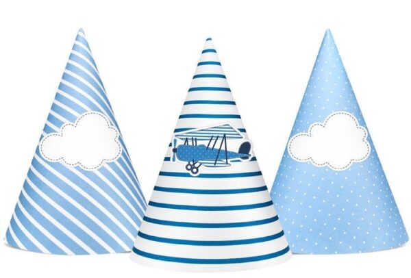 Cappelli in Carta Aereo 6 pz *