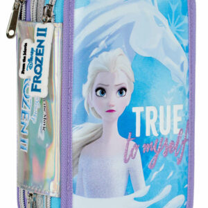 Astuccio Scuola 3 Zip Frozen