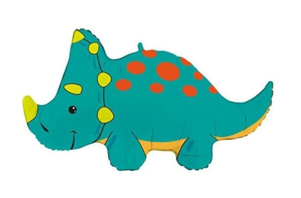 Palloncino Super Shape Sagoma Dinosauro Triceratopo 36'' 91 cm*