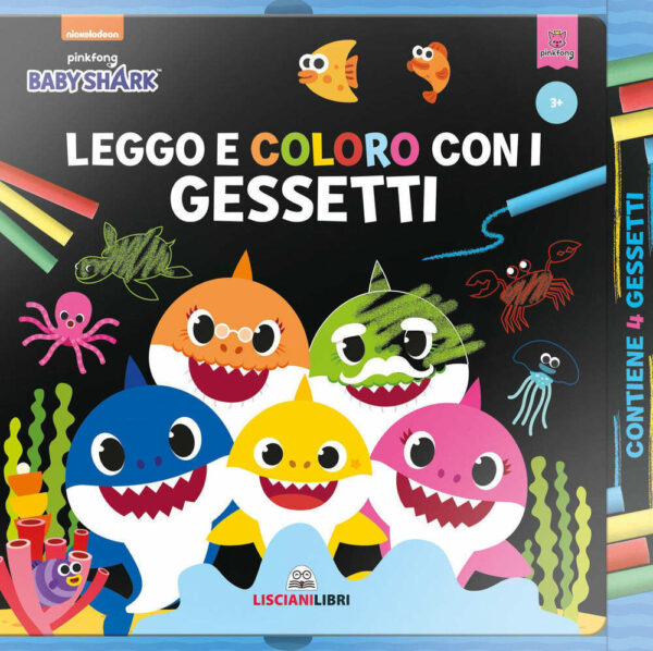 Baby Shark - Disegna e Colora con i Gessetti*