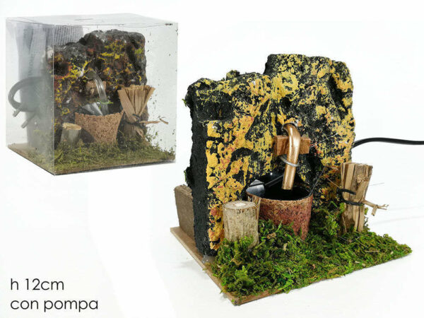 Ambientazione Presepe Fontana da 12 cm con pompa elettrica *