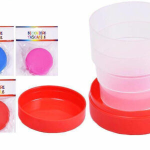 Bicchiere Tascabile in plastica*