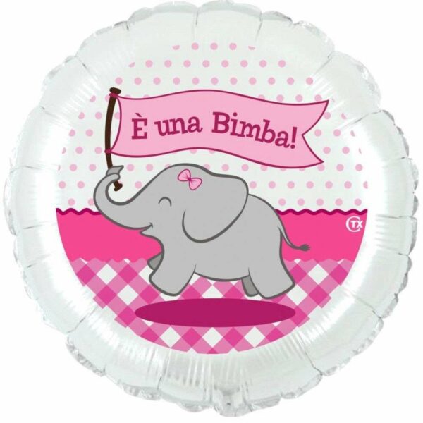 Palloncino Mylar 18'' 45 cm E' una Bimba! *