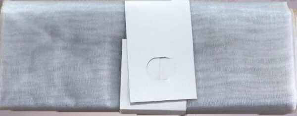 Decostoffa Organza 1,5x3 mt Grigio