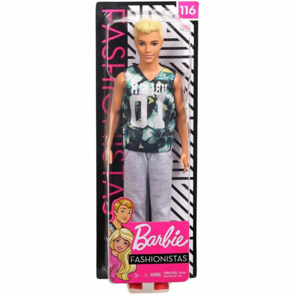 Barbie Bambola Ken 30 cm Fashionistas - 116 *