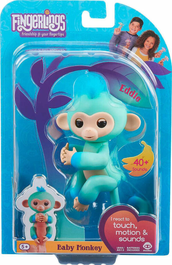 Fingerlings - Scimmietta Blu - baby Monkey *