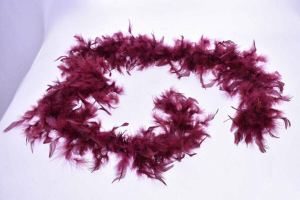 Boa Piumato 30 grammi Bordeaux 160 cm *