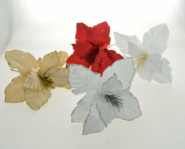 Fiore gambo corto con Velluto *