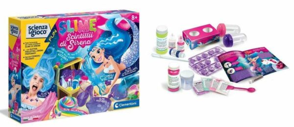Clementoni Scienza e Gioco Slime Scintilli di Sirena *