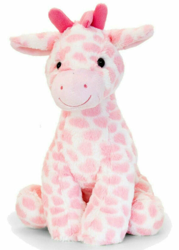 Peluche Giraffa 26 cm Rosa *