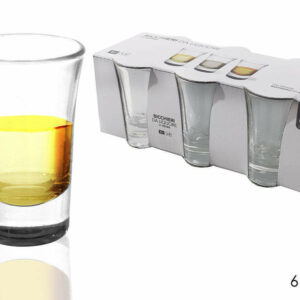 Set 6 Bicchierini Trasparenti 6 cl *