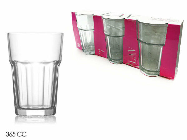 Bicchieri in Vetro Long Drink 3 pezzi *