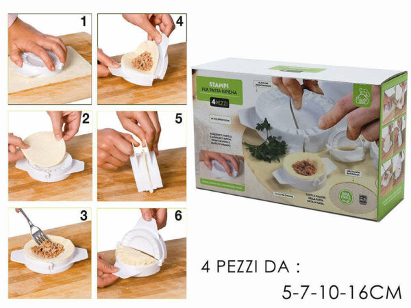 Set 4 Stampi per Ravioli *