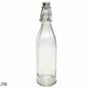 Bottiglia esagonale trasparente 500 ml *