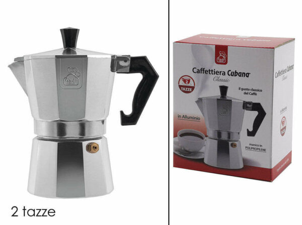 Caffettiera Cubata 2 tazze *