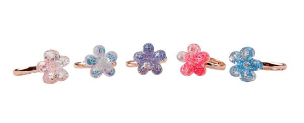 Boutique Anello Shimmer Flower 5 pezzi *