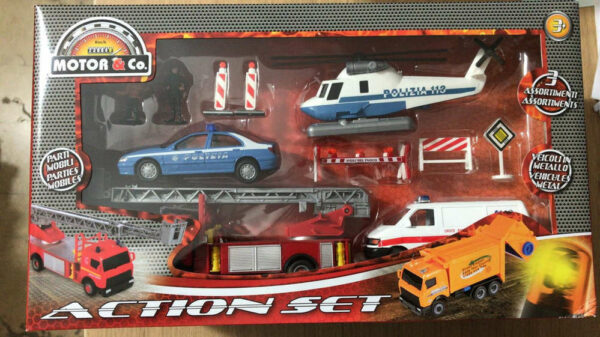 Playset Mezzi Die Cast *