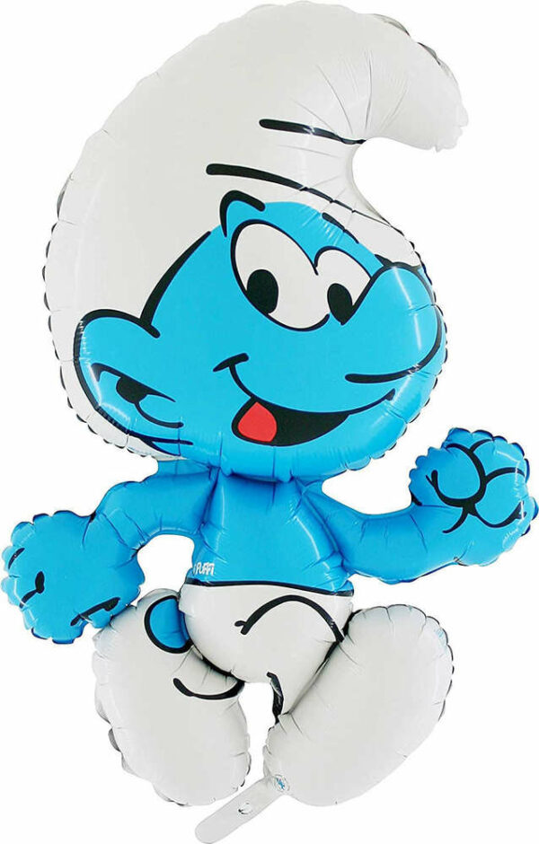 Palloncino Mylar Super Shape 80 cm Puffo *
