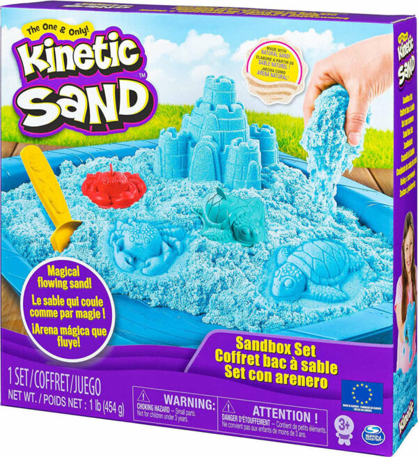 Kinetic Sand Castello di Sabbia e formine *