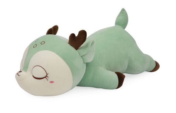 Peluche Cerbiatto verde sdraiato 70 cm *