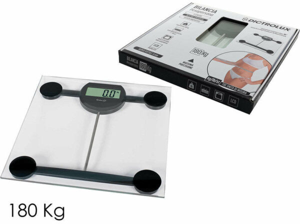 Bilancia Nera Pesapersone Digitale 180 kg *