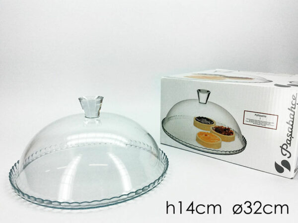 Piatto da portata dolci con campana 32 cm *
