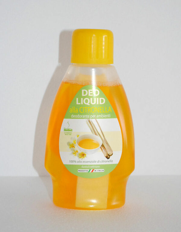 Deodorante Liquido alla Citronella con stoppino *