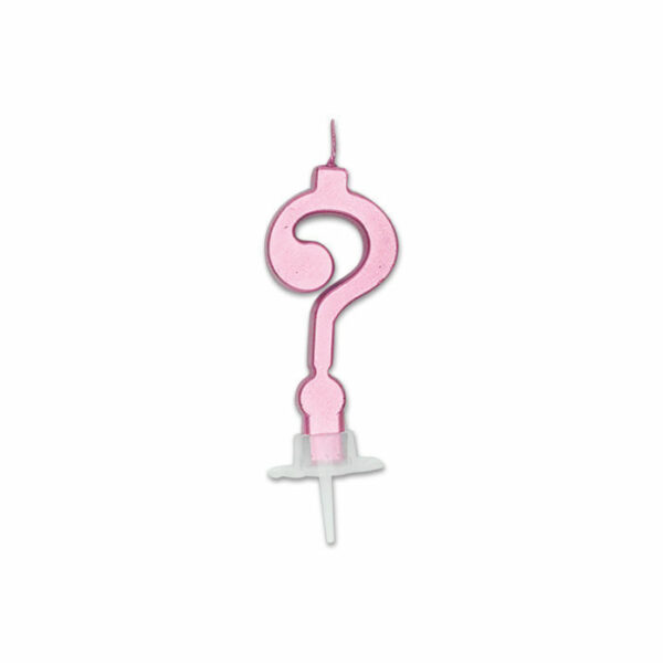 Candela Italic Metal Rosa Punto Interrogativo *