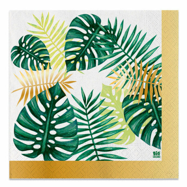 Tovaglioli 33x33 cm Tropical 20 pezzi *