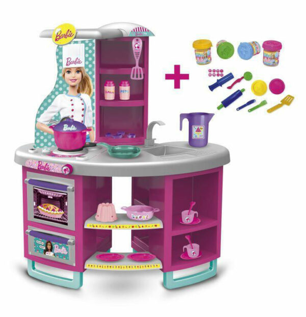 Cucina di Barbie con Pasta da Modellare