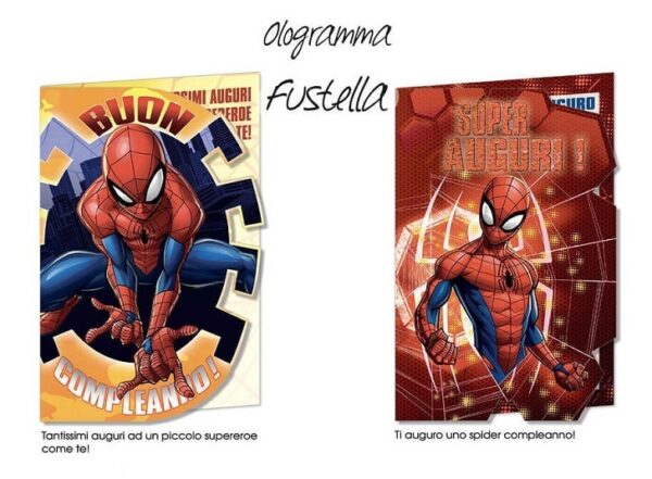 Biglietto Auguri Spiderman *