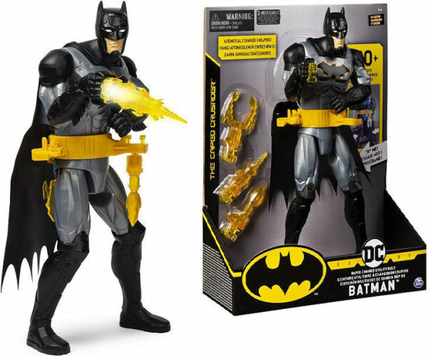 Batman 30 cm elettronico con cintura cambia arma *