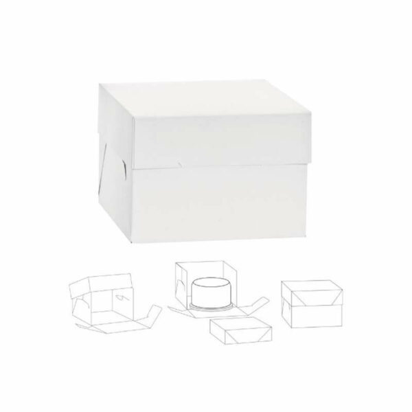 Box per Dolci 30,5x30,5x25 cm *