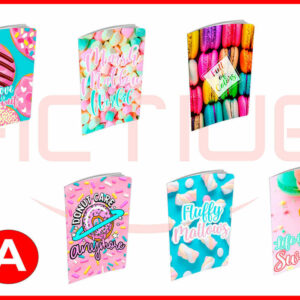 10 Maxi Quaderni 20+1 fogli Candy rigo A *