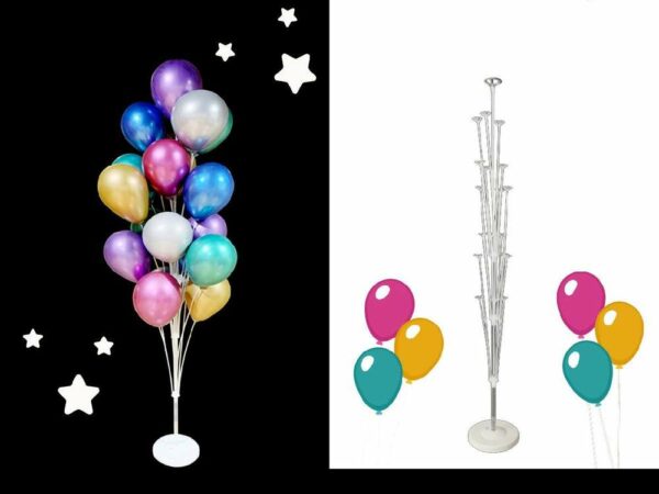Supporto per 19 palloncini da terra 160 cm *