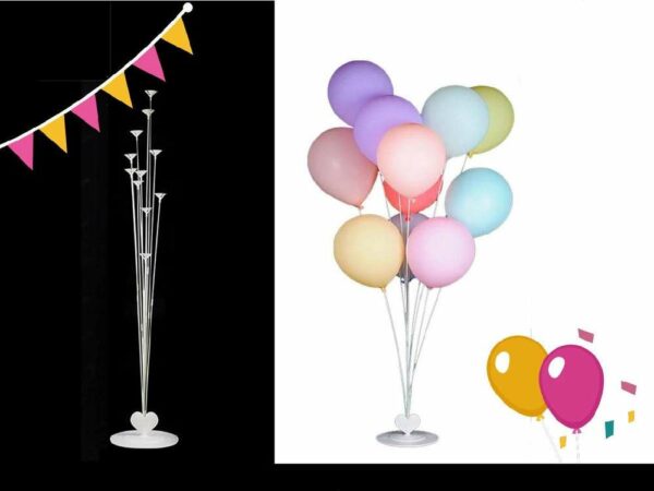 Supporto per 11 palloncini da terra 100 cm *
