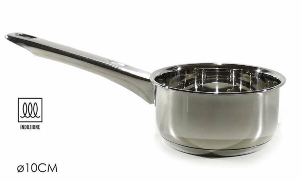 Bollilatte in acciaio inox 10 cm 400 ml *