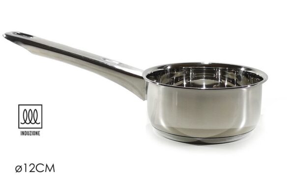 Bollilatte in acciaio inox 12 cm 600 ml *